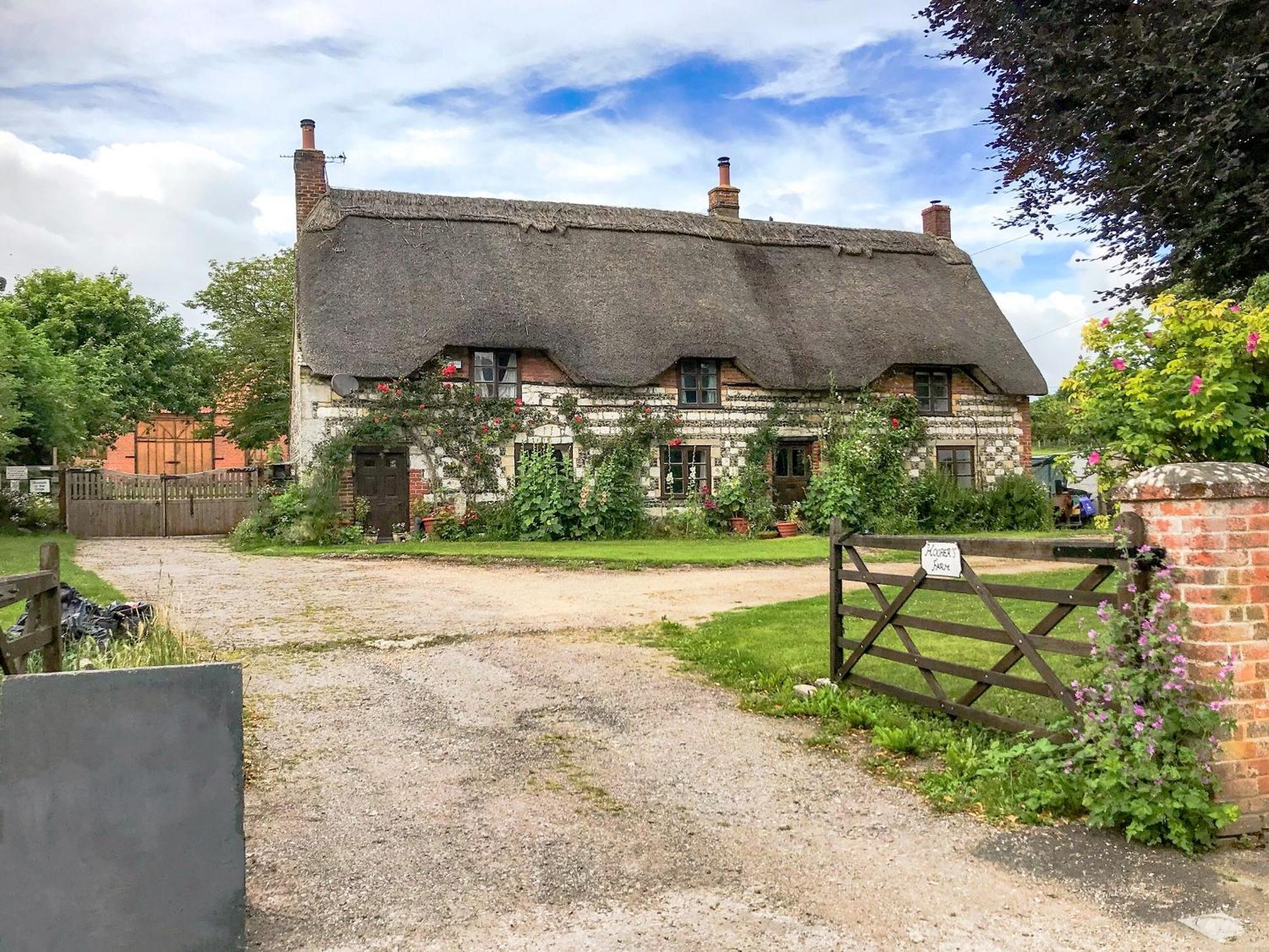 Hoopers Farmhouse Tilshead Buitenkant foto